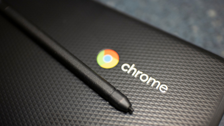 Chromebook laptop stylus