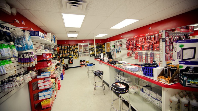 Inside a City Electric Supply outlet