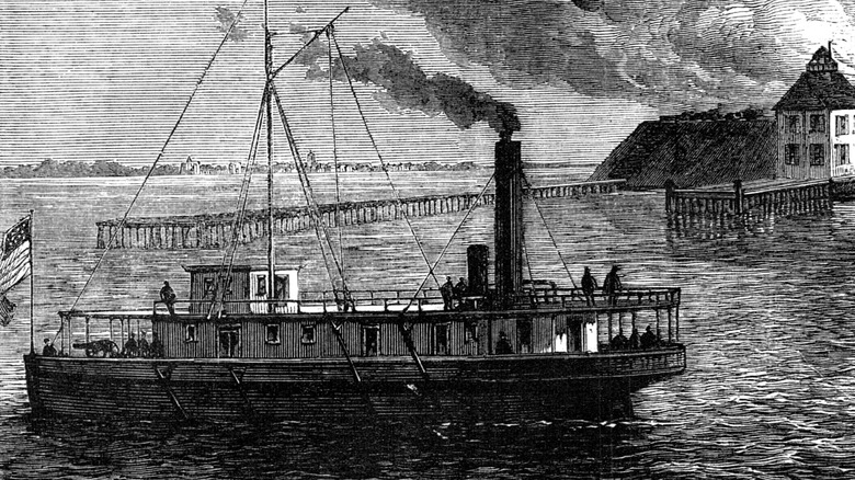 steamship attack civil war