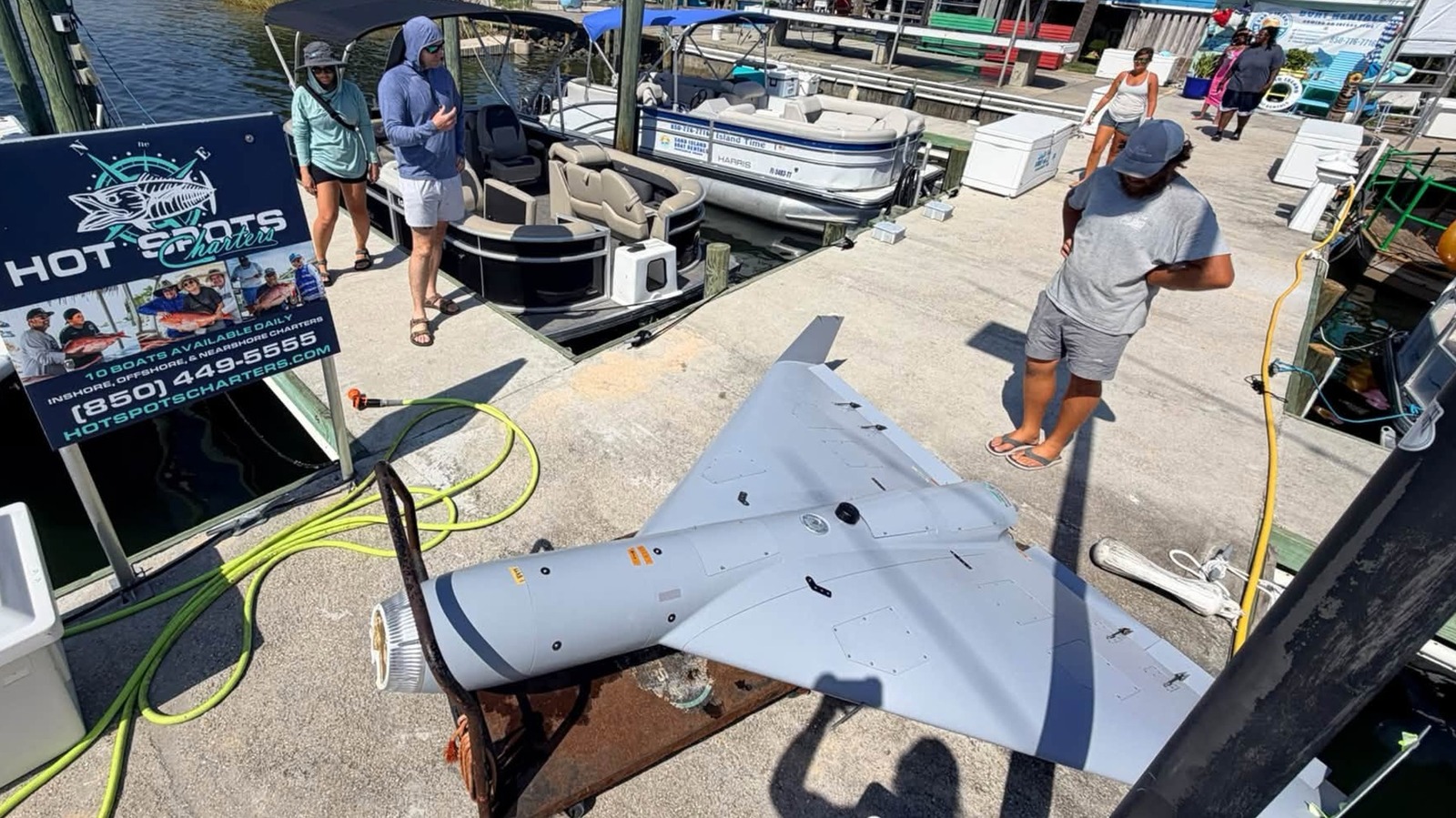 Deadliest Catch: Florida Boaters Fish Up A Lost US Air Force Attack Drone