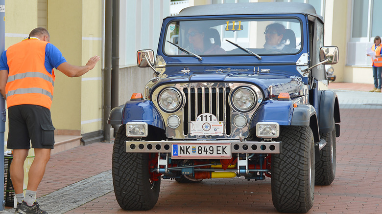 1980 Jeep CJ-7 with European plates