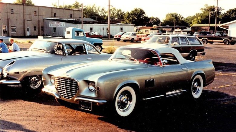 Chrysler Falcon parked outdoors