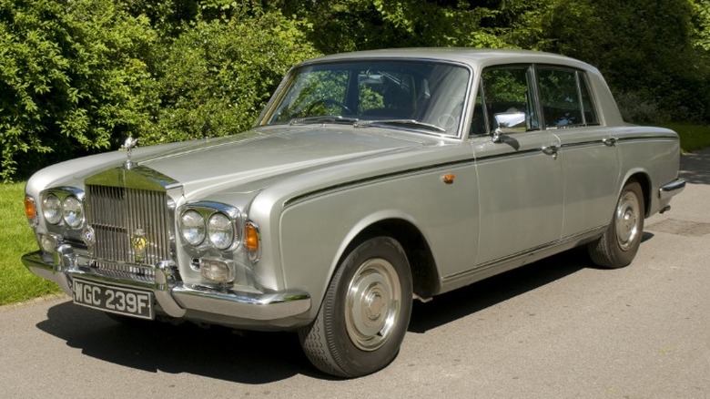 Rolls-Royce Silver Shadow parked