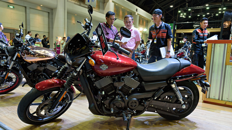 A Street 750 on show