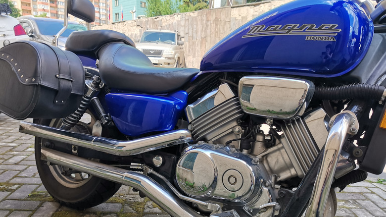 Close up of a Honda Magna