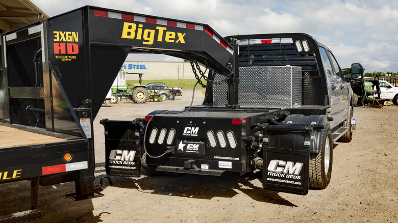 Truck with BigTex trailer