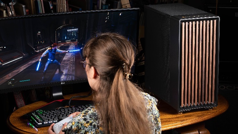 Cobratype Elevate Legend Limited on desk by PC