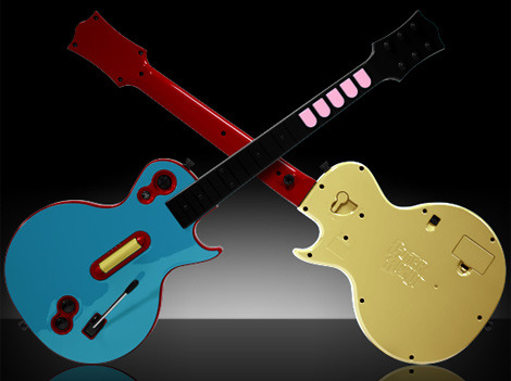 Colorware Guitar Hero Controllers