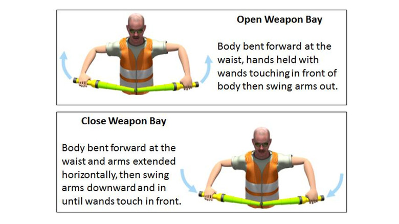 open and close weapon bay graphic