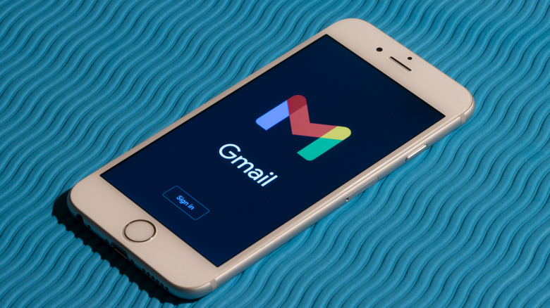 Gmail home screen