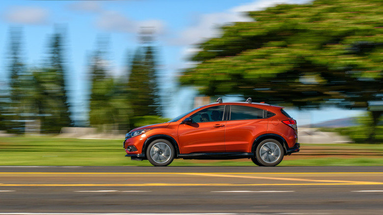 HR-V on a road