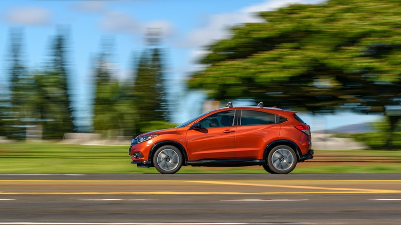 HR-V on a road