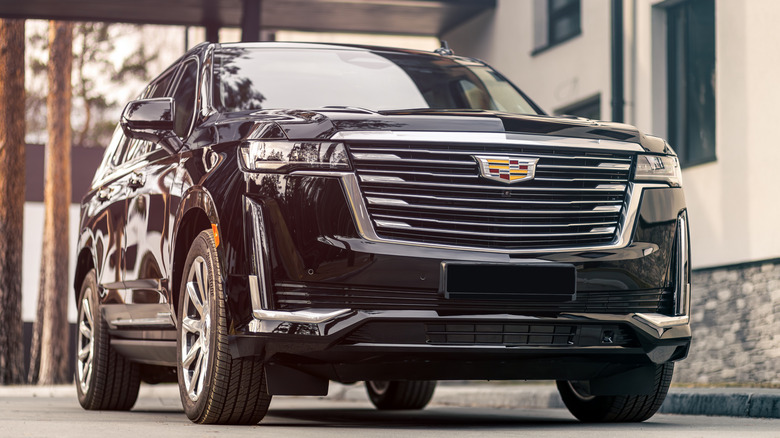 Front shot of a 2024 Cadillac Escalade