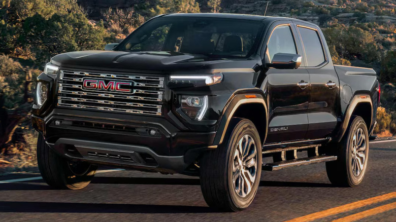 2025 black GMC Canyon Denali