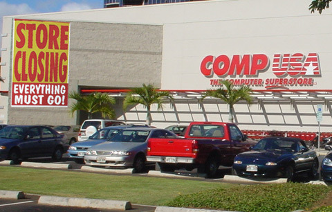 CompUSA to Shut Down After Holidays