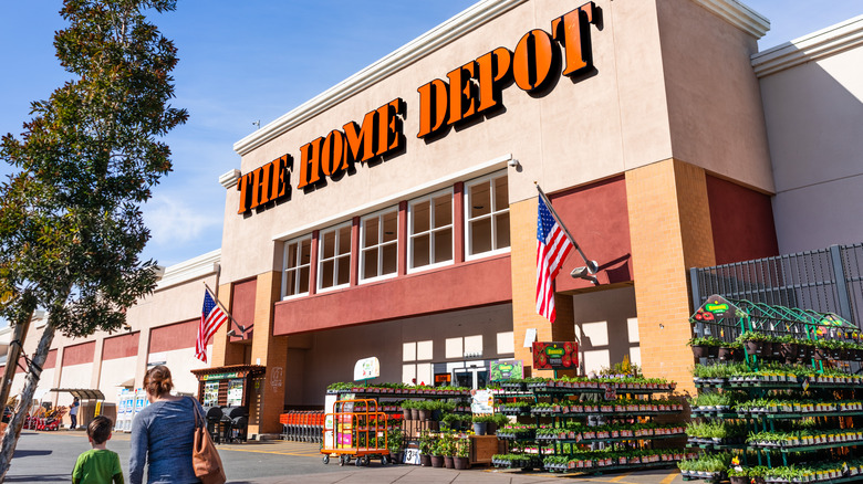 Home Depot storefront in San Francisco bay area