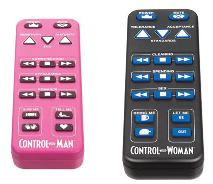 control your man or woman talking remote controls