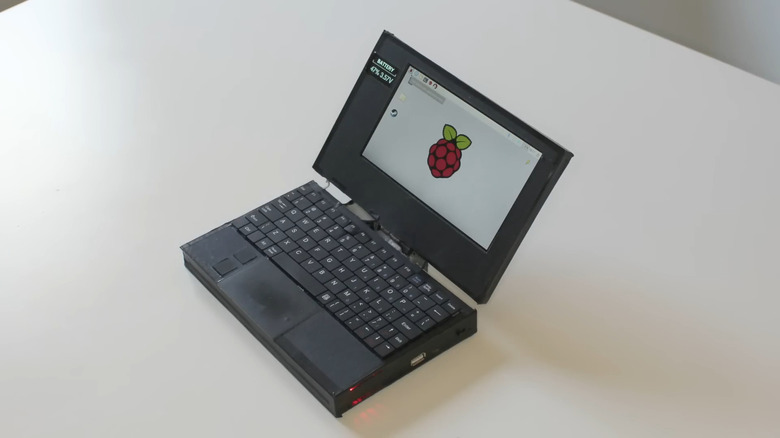 DIY laptop with integrated Arduino