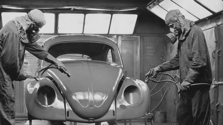 Manufacturing a VW Beetle