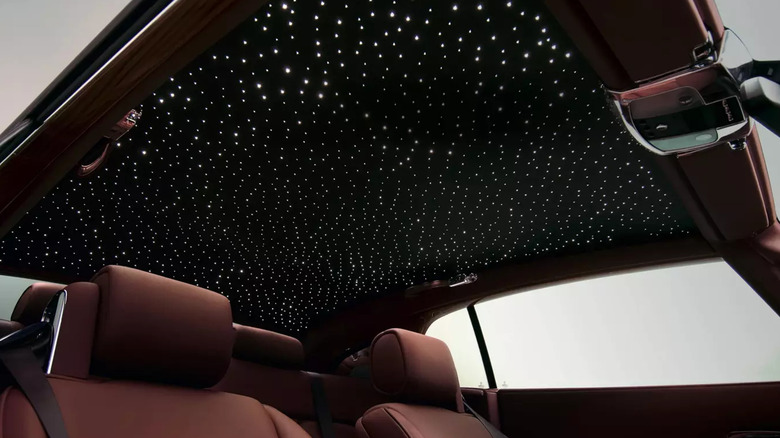 Rolls-Royce Starlight Headliner Control in use