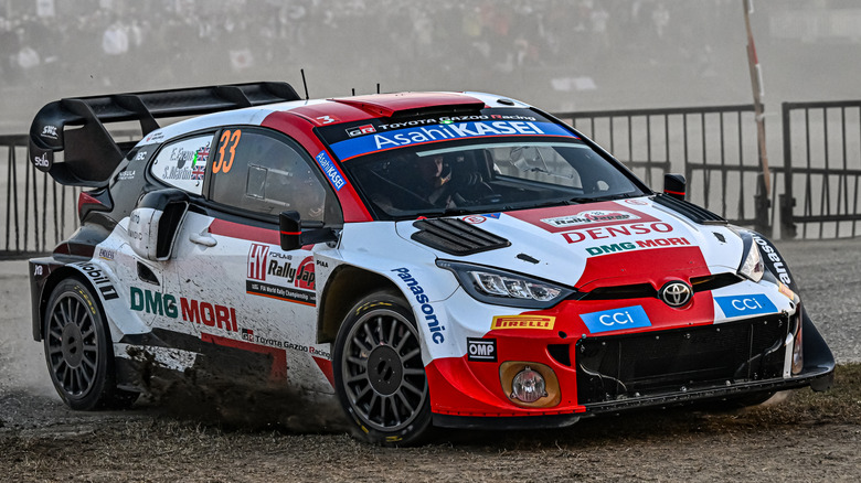 A Toyota Yaris GR Sport
