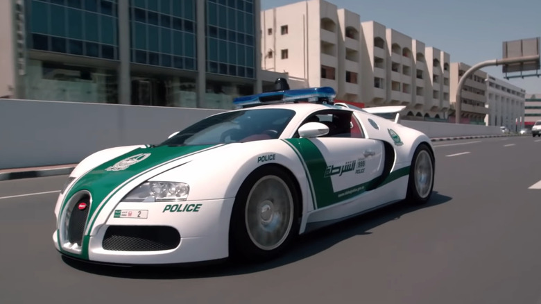 Dubai's Bugatti Veyron police car