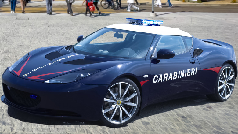 Lotus Evora police car