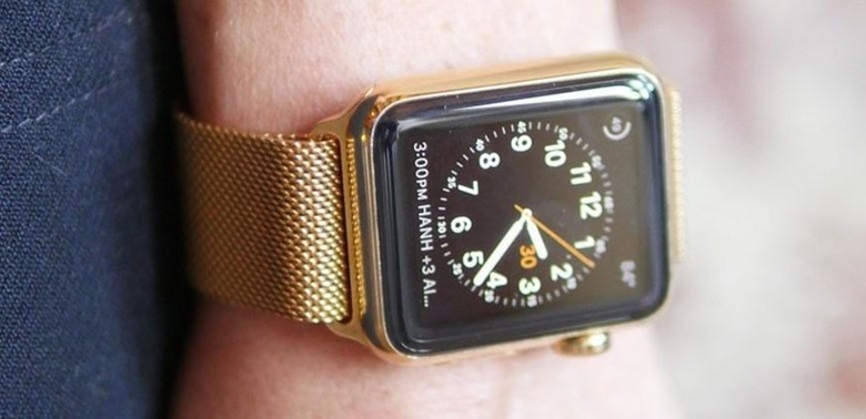 Cover your Apple Watch with real gold for a few hundred bucks