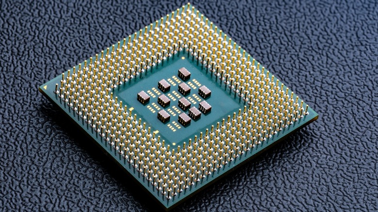 Processor on a rough surface