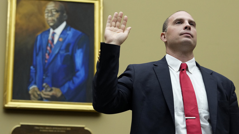 David Grusch sworn in