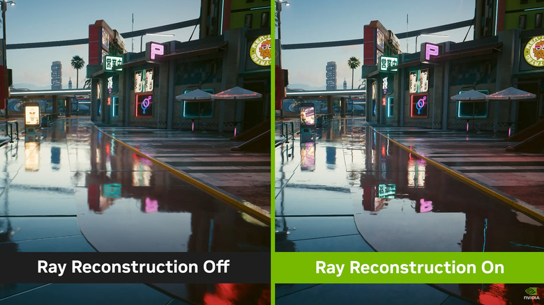 Comparison of NVIDIA's Ray Reconstruction