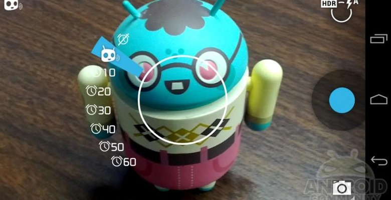 Cyanogenmod introduces hands-free camera controls for future builds