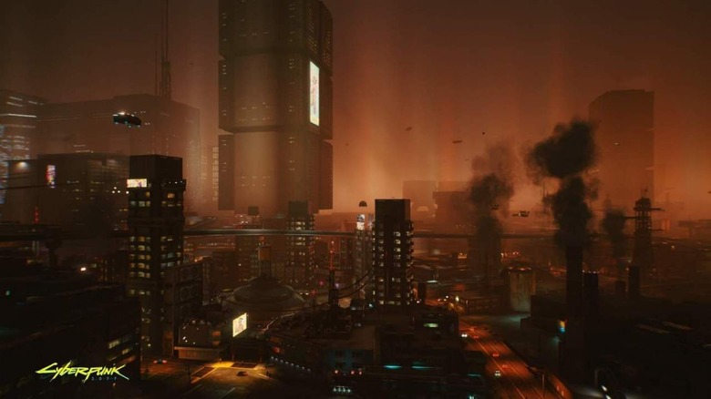 Night City in Cyberpunk 2077