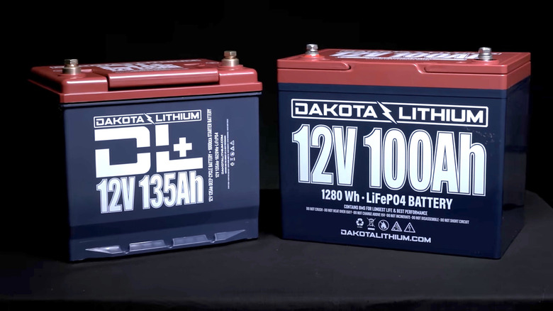 Two Dakota Lithium Batteries side by side