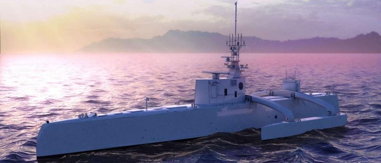 DARPA is launching an autonomous, submarine-hunting robot ship in April