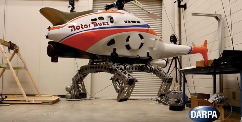 DARPA's robo-chopper legs sneer at your helipad