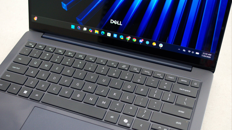 Dell 14S touchscreen and keyboard