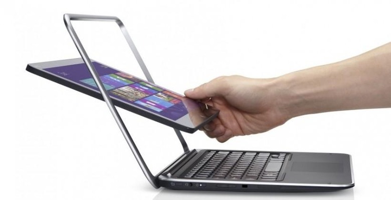 XPS 12 Convertible Notebook with Hands