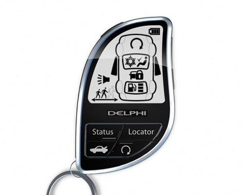 Delphi E Ink keyfob