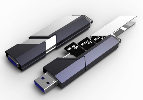 Design USB Flash Drive Expandable MicroSD Cards - SlashGear