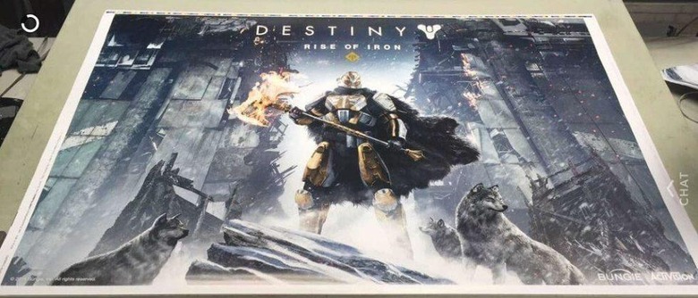 Destiny: Rise of Iron poster leak teases next expansion
