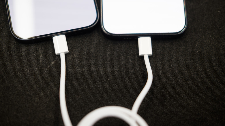 Transferring data from one iPhone to another