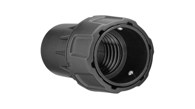 DeWalt AirLock adapter on white background