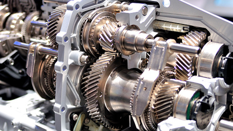 Cross section of transmission