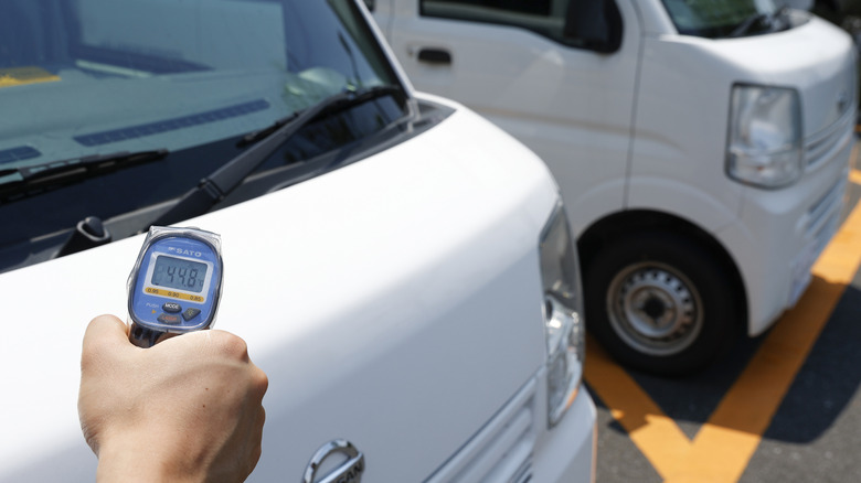 Nissan testing cooling paint on NV100 service vehicles