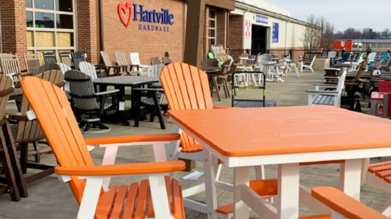Outdoor area of Hartville Hardware and Lumber