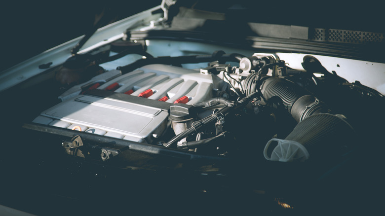 Volkswagen VR6 engine bay