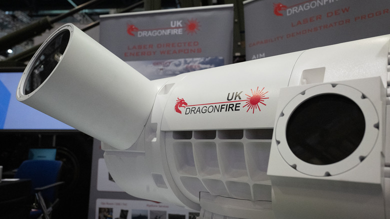 The UK's Dragonfire laser system