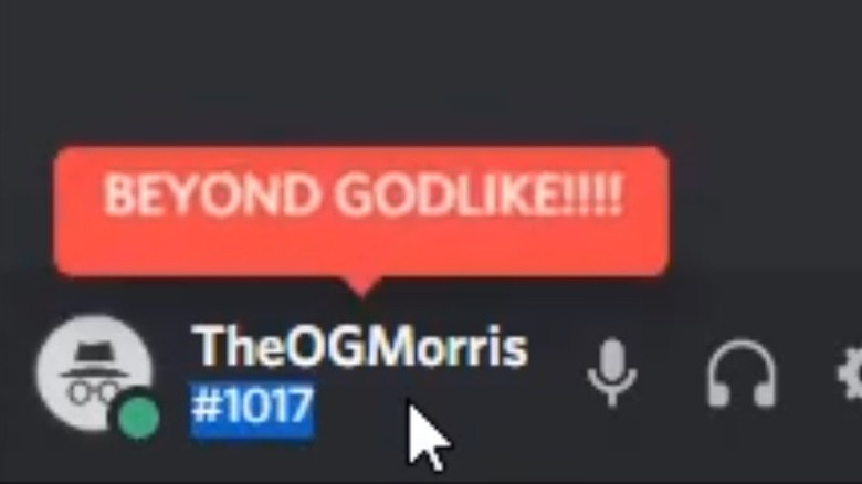 Username kill streak on Discord