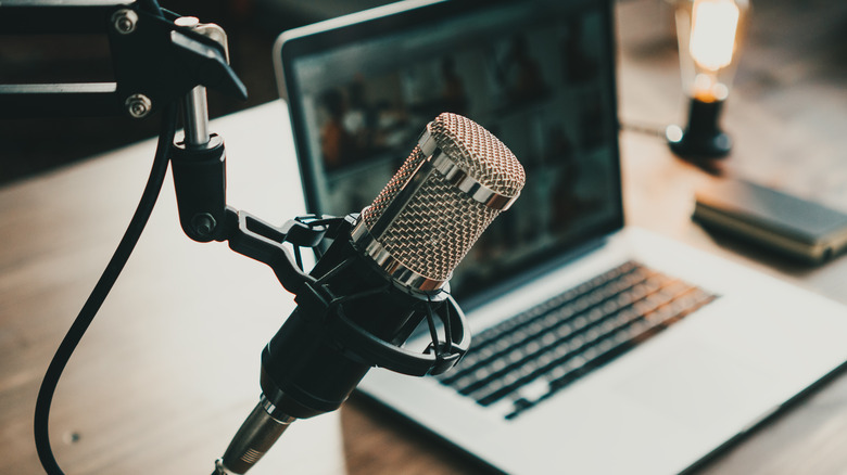laptop microphone